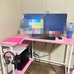 Pink Desk