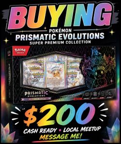 Buying Pokemon Prismatic Super Premium Collection SPC