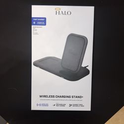 HALO Wireless Charge Stand + Pad w/ Apple Watch Attachment