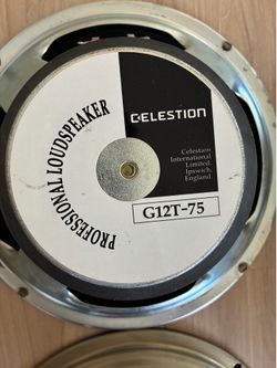 Celestion G12T-75 - 16 ohm - Guitar Speakers