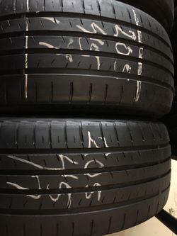 17” 4 used tires 205/45R17