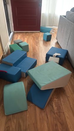 Soft play foam blocks