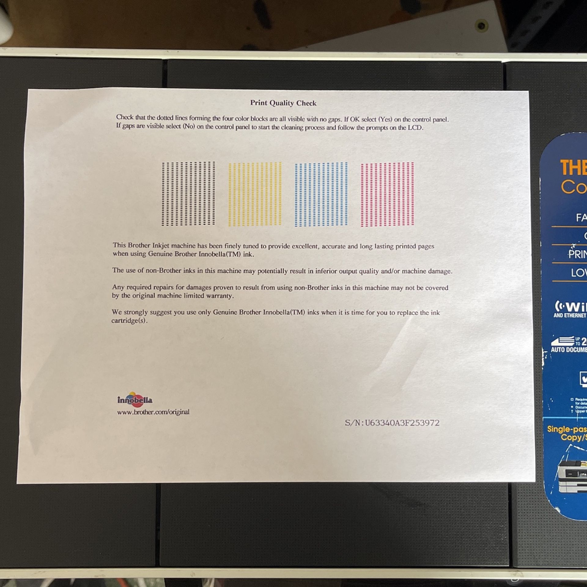Brother MFC-J4710DW All In One Printer
