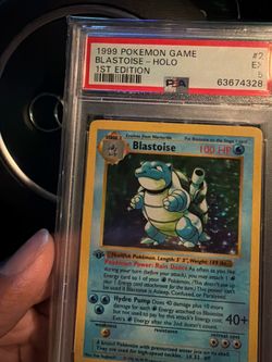 1st edition Blastoise, PSA 5