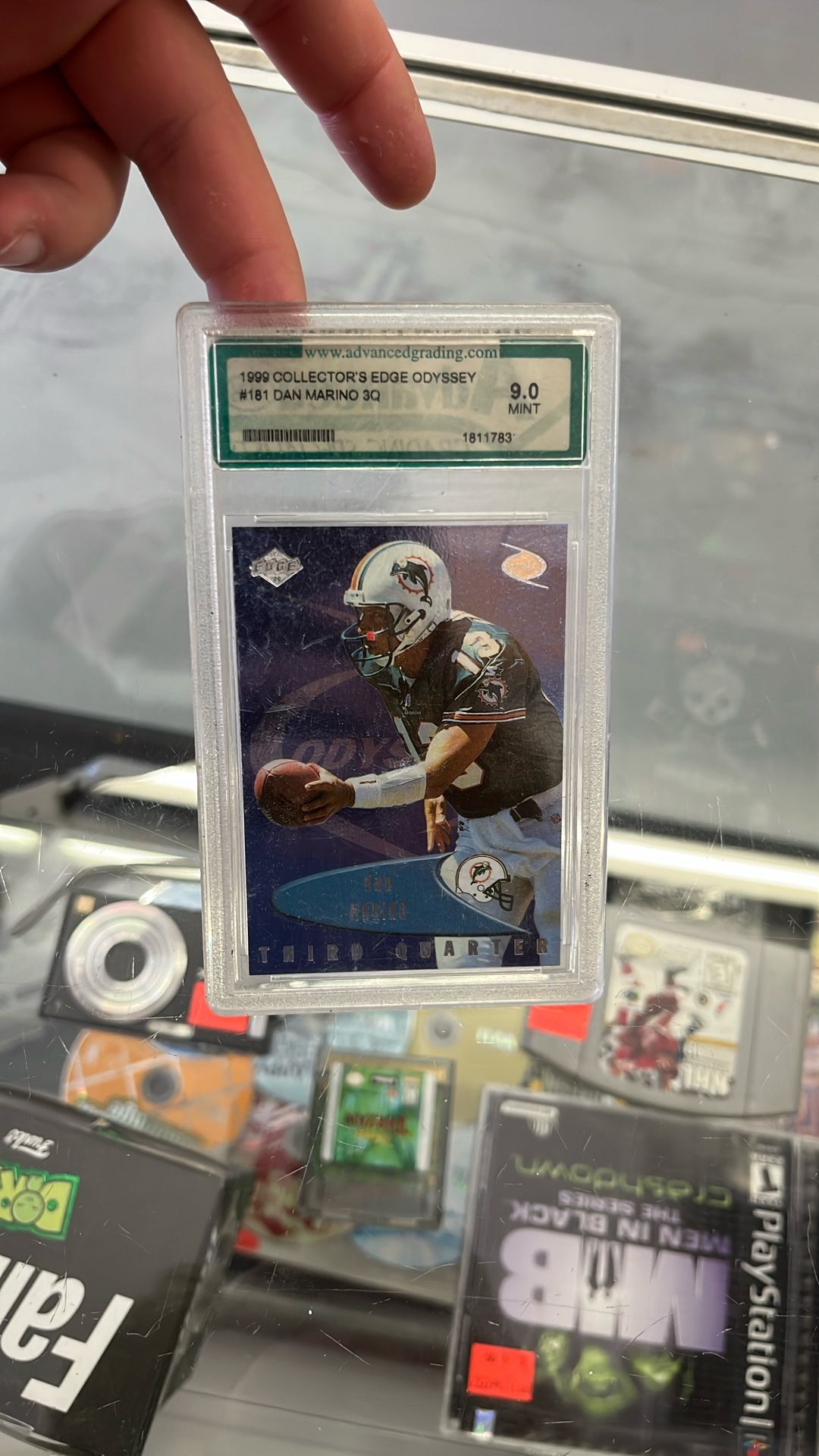 Dan Marino 9.0 Graded Card