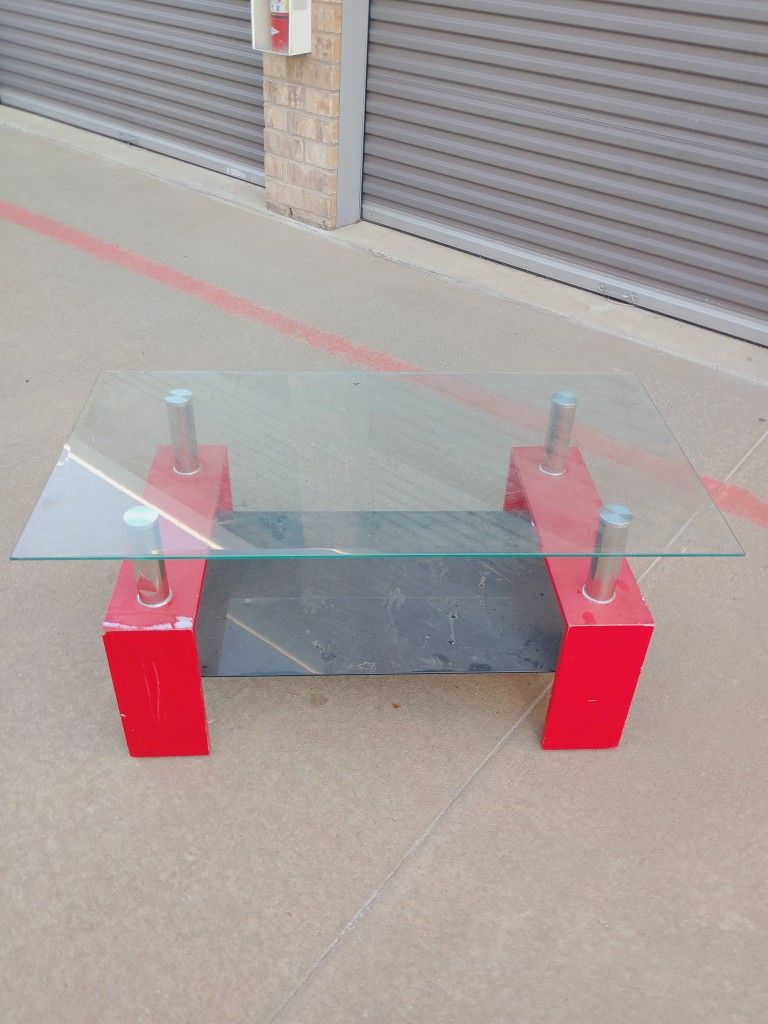 Red Coffee Table