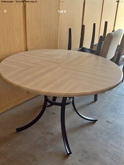 Table and chairs