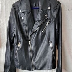 H & M Leather Style Jacket