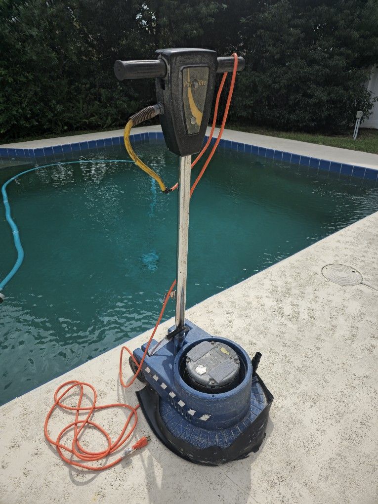 Floor Polisher Machine Floor Scrubber Commercial Heavy Duty Floor Cleaner Machine Electric Powr-Flite Floor Pad Buffer