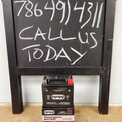 New Motorcycle Scooter Batteries 