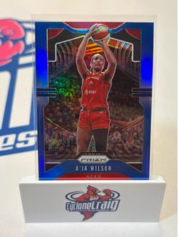 2020 Prizm - Aja Wilson blue Prizm /149 Aces