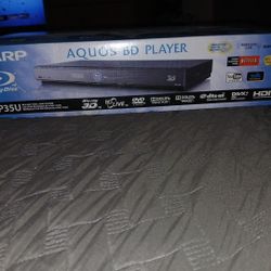 Sharp Aquos Blu-ray Player
