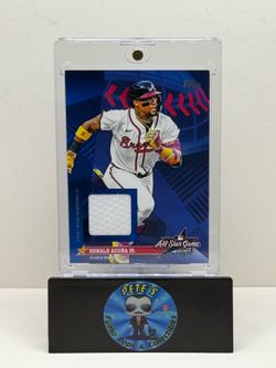 2025 Topps Update Ronald Acuna Jr “All-Star Stitches” Event Worn Jersey Braves