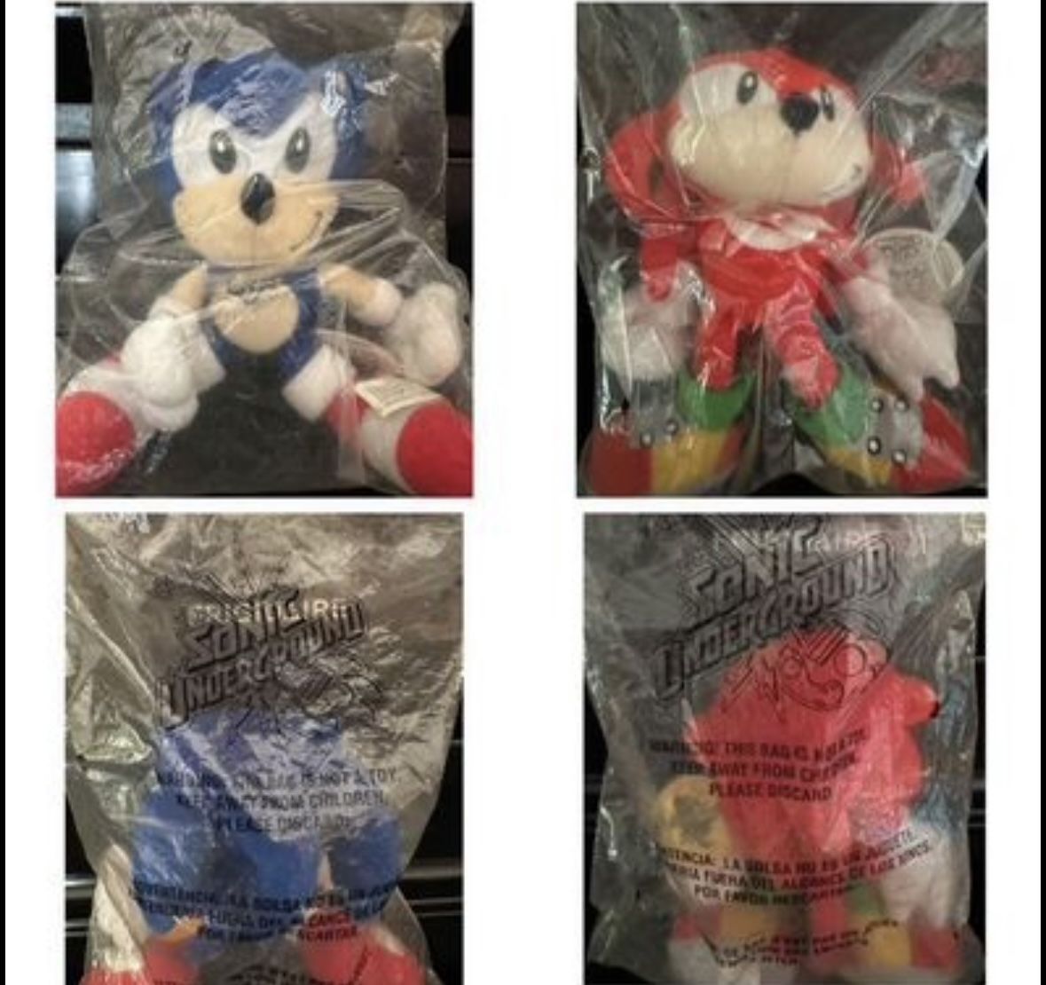 Vintage Sonic & Knuckles