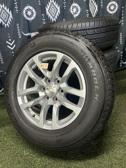 2024 Chevy Tahoe LT 6 Lug 18 Inch OEM Wheels
