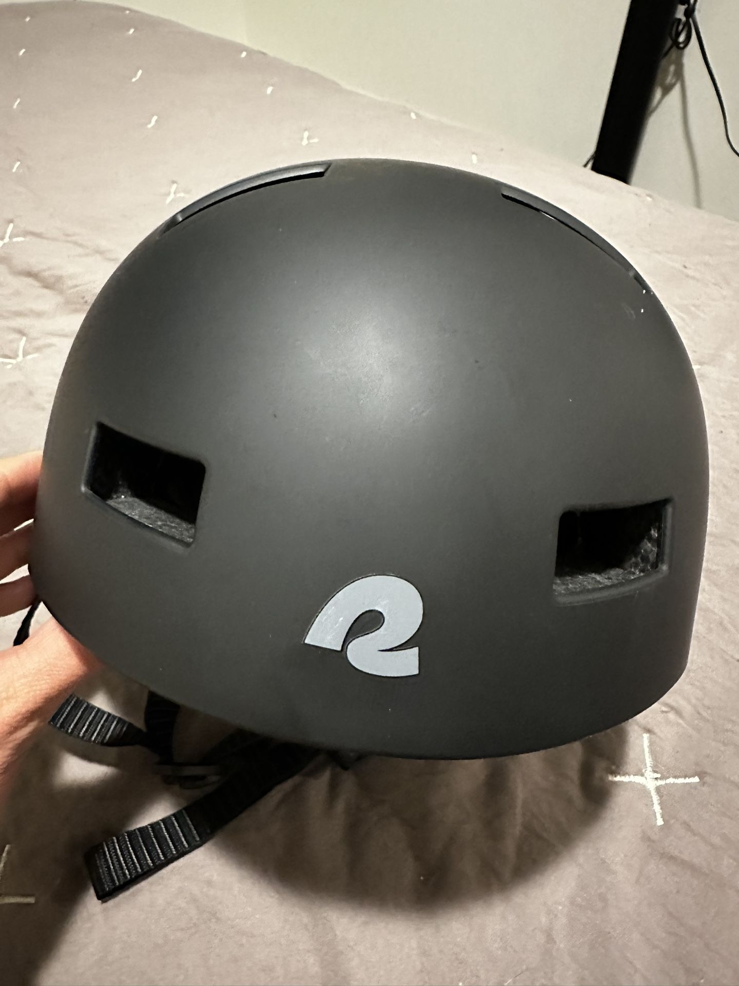 Helmet and Knee Wrist elbow Pads Set