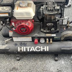 Hitachi Air Compressor w/Honda Motor