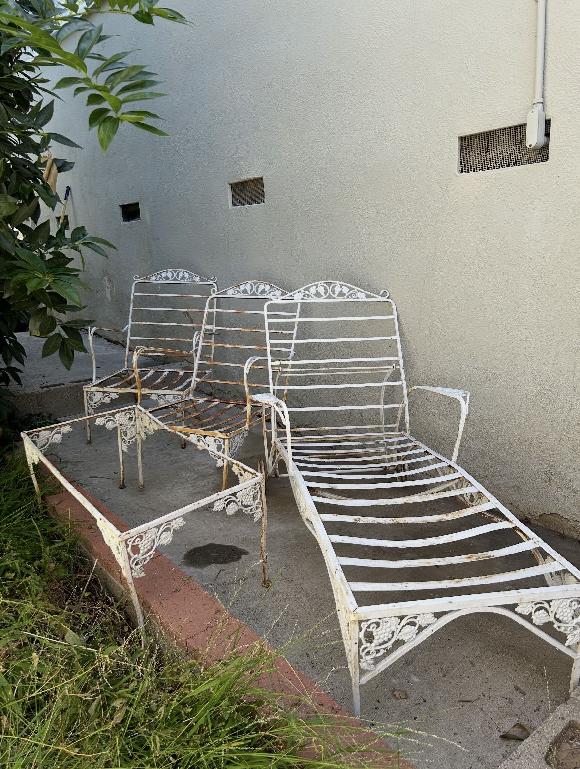 Rod Iron Patio set