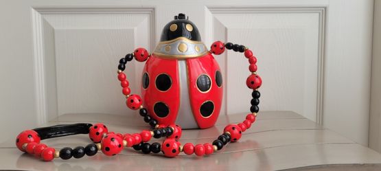 Lady Bug Crossbody Purse