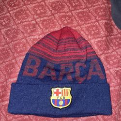 Barcalona Futbol/soccer Club Winter Hat Beanie 