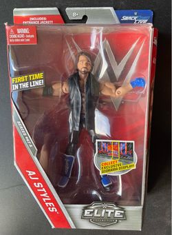 Wwe elite series 47 A Aj styles rookie figure