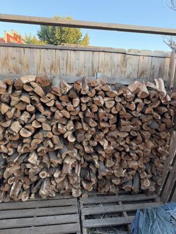 Almond Firewood Truck Load