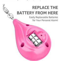 Personal Safety Alarms for Women for Women, Birthday Gifts for Women, Teen Girl, Daughter, Niece, Granddaughter, Kids, Personal Security Alarm Keychai