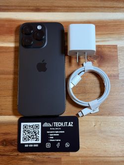 📱 iPhone 16 Pro | 128GB | Black Titanium | Unlocked (Any Carrier)
