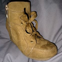 Toddler Wedge Boots