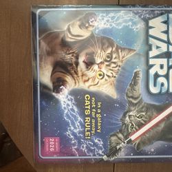 Star Wars Cat Calendar 2026 
