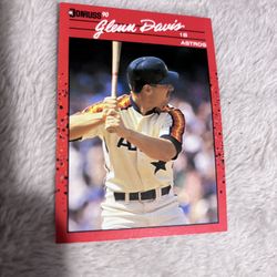 Glenn Davis #118 Baseball Card 