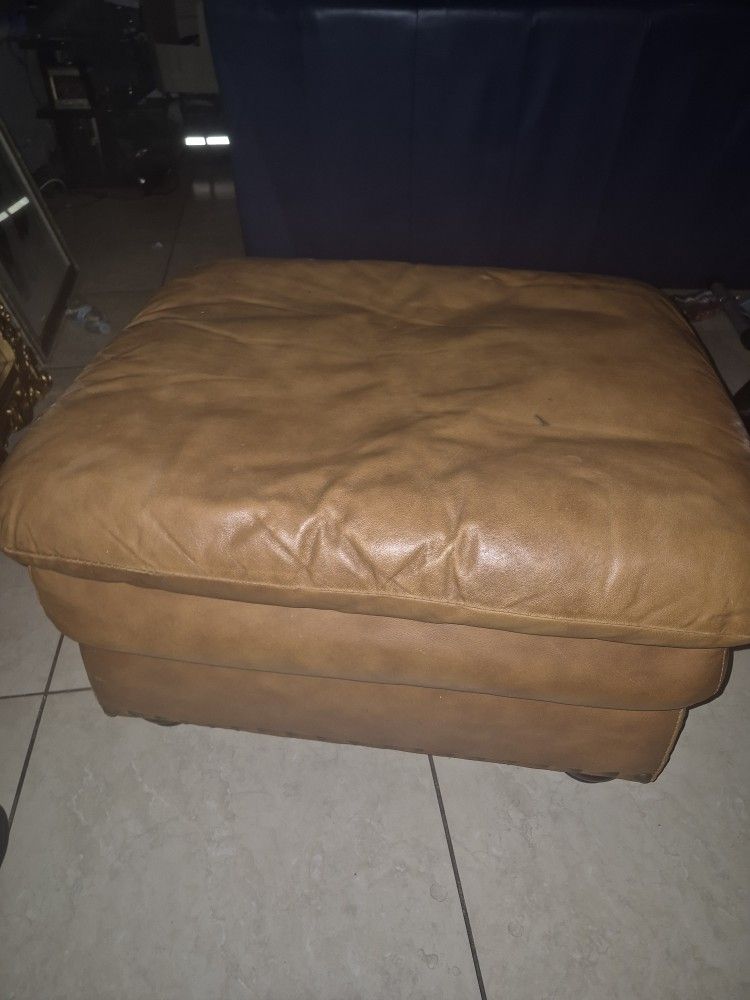 Brown Ottoman