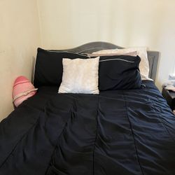 Grey Frame Full Size Bed