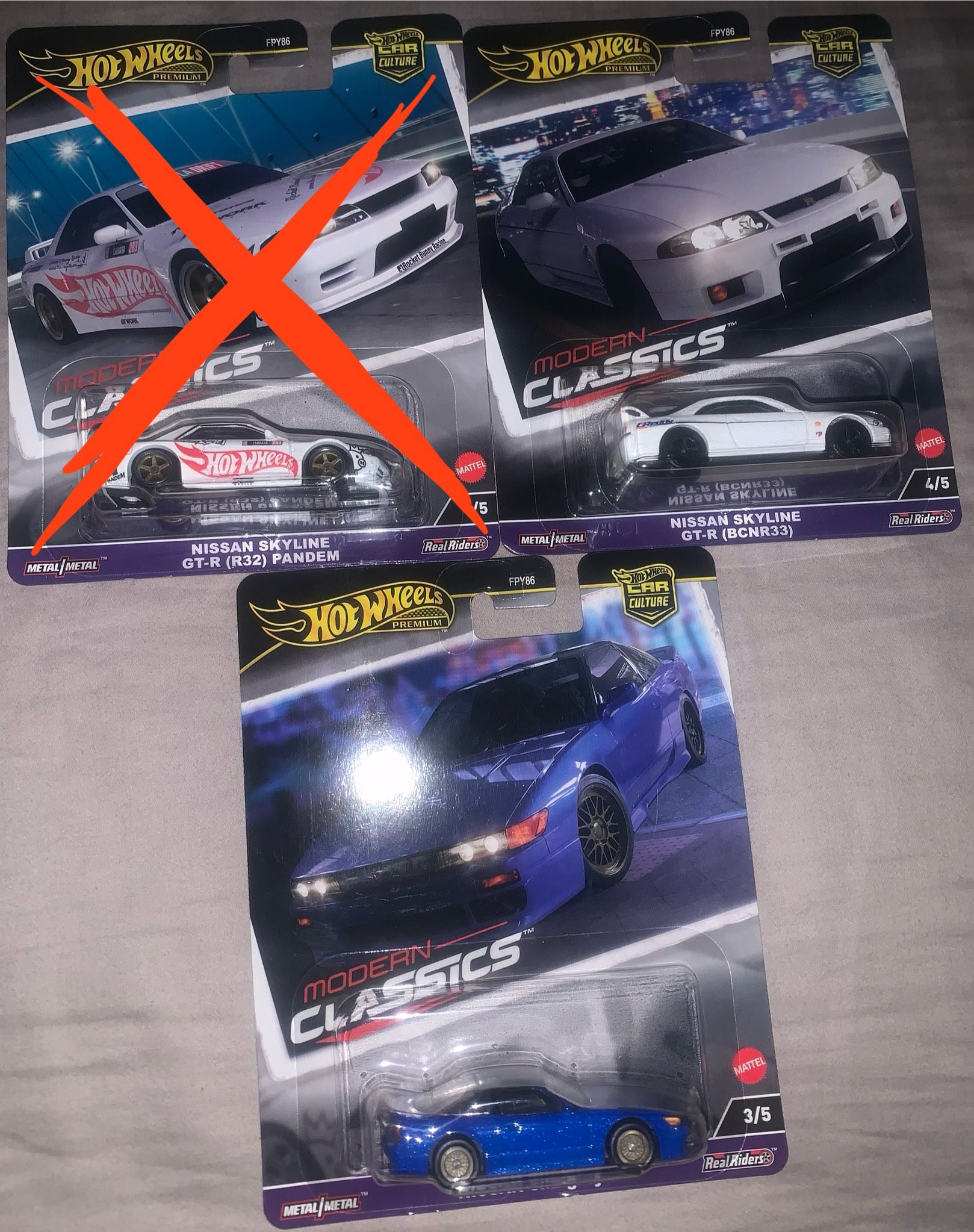 Hot Wheels Premium Modern Classics