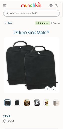 Munchkin Safe Fit Kick Mats 2 Pack