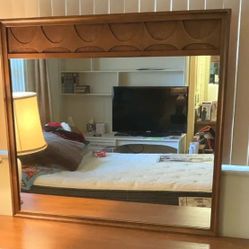 Mid Century Vintage Broyhill Brasilia Mirror 