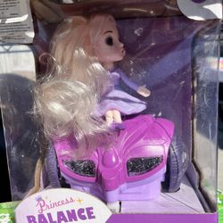 Doll On Scooter With Battery Operated 