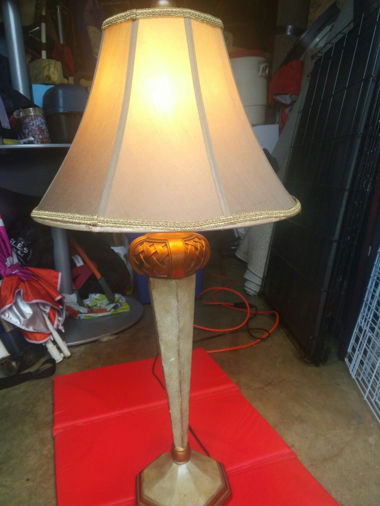 One Antique lamp