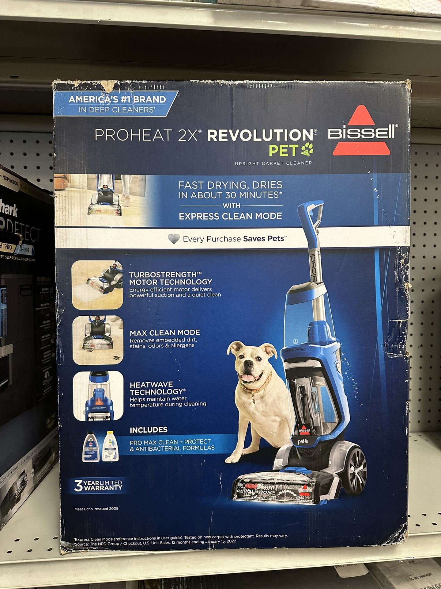 BISSELL ProHeat 2X Revolution Pet Upright Carpet Cleaner