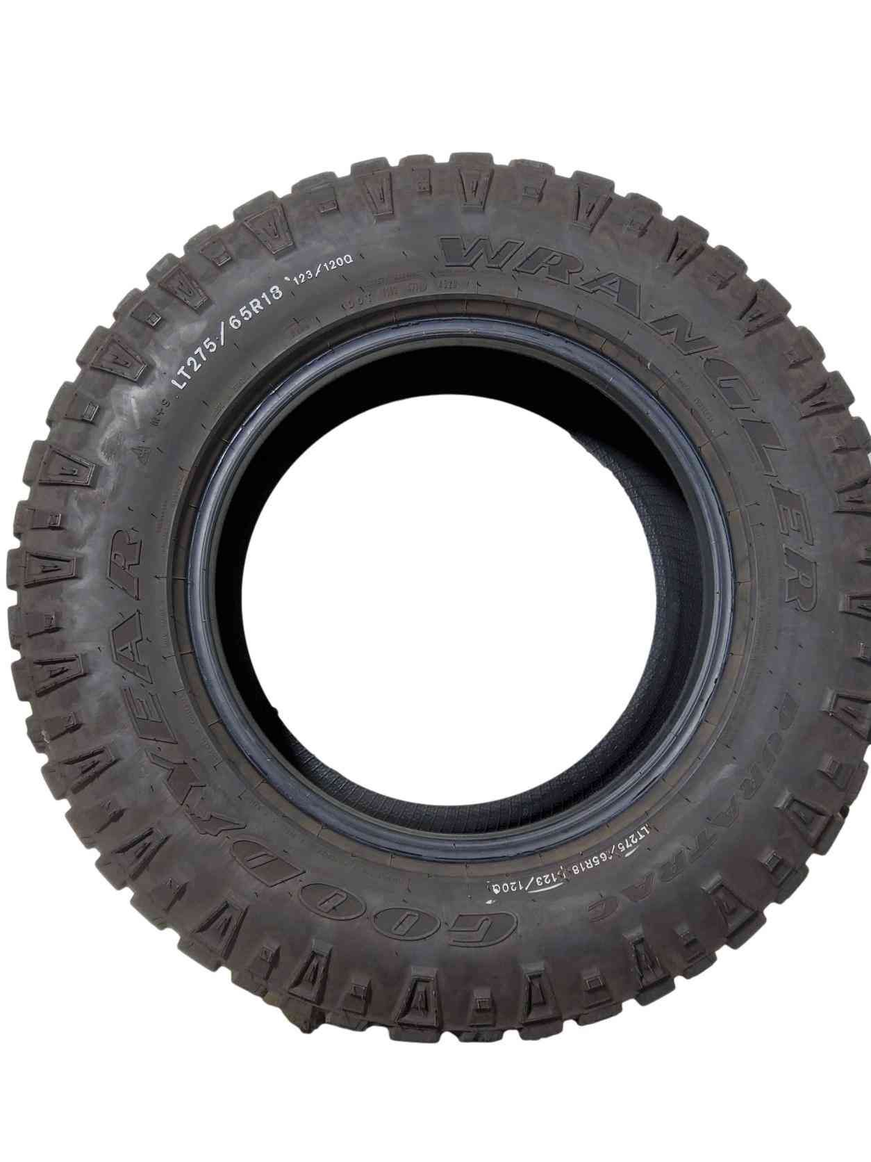 USED GOODYEAR WRANGLER DURATRAC 275 65 18 TIRE - Buy Now, Pay Later $0-49 Out of Pocket Also Available!