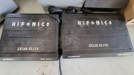 Hifonics amps