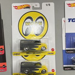 Hot Wheels Premium Moon Dairy Delivery $10 Each Metal / Metal