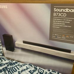 Samsung Home Theater Soundbar (Hw-B73CD) | Dolby Digital & Adaptive Audio | Wireless Subwoofer