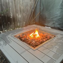 Modern Outdoor Gas Propane Fire Table