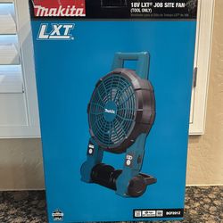 Makita DCF201Z 18V LXT Lithium‑Ion 9" Cordless/Corded Fan / New