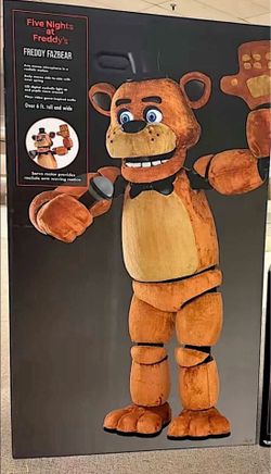 Five nights at Freddy’s fazbear animatronic over 6ft tall