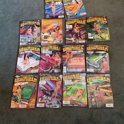  14 LOWRIDER MAGAZINES 15ea.