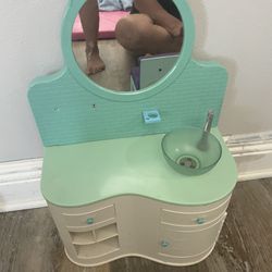 American girl doll sink and vanity with working sound sink