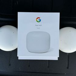 5-pack Google Nest Wifi W/ Google Assistant