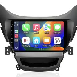 Car Radio Android CarPlay Backup Camera Touchscreen Hyundai Elantra 11-13 New 